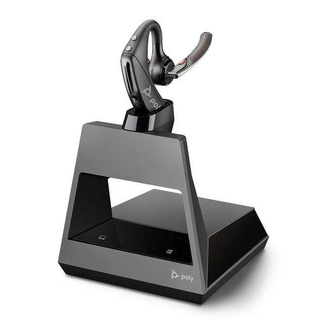 Poly Voyager 5200 Office Mono Bluetooth Headset System with 2-Way Base USB-C