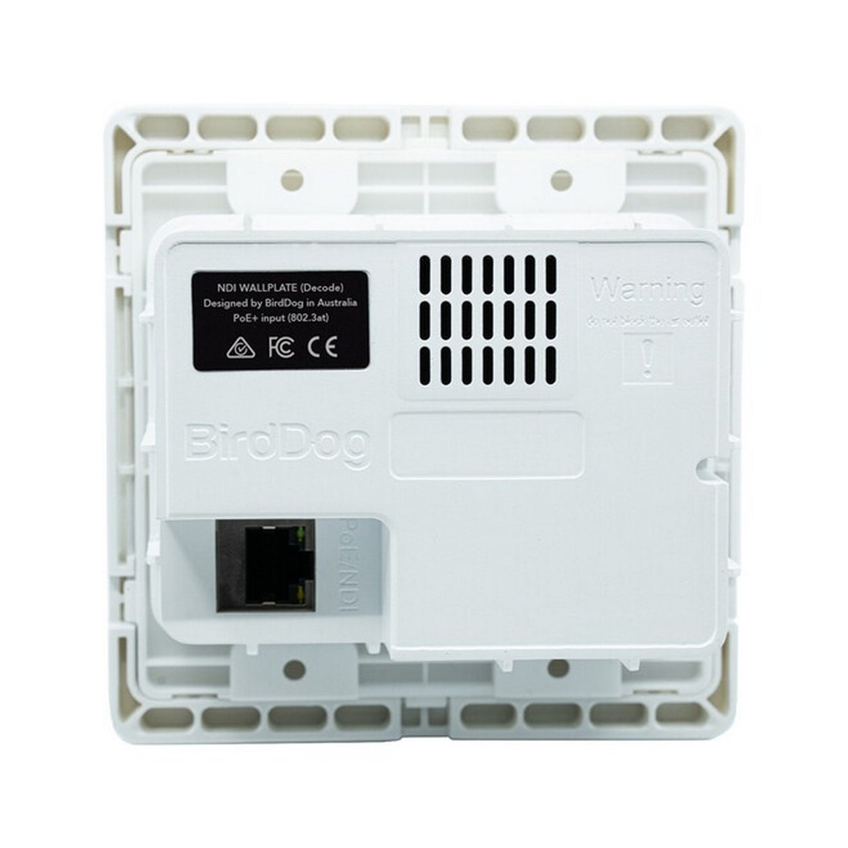 BirdDog BDWPIN Wallplate Dual Input