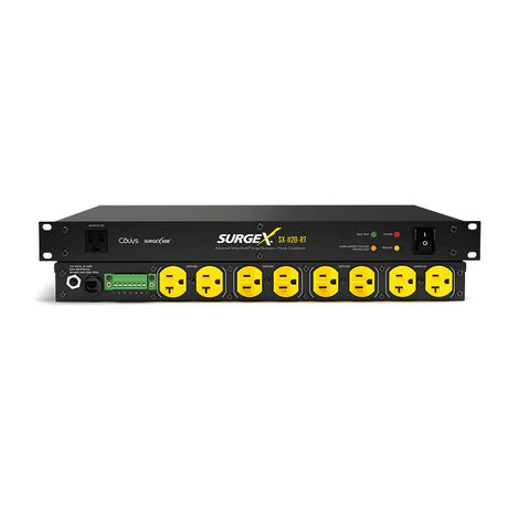 SurgeX SX-1120-RT 9 Receptacle Rack Mount Surge Eliminator 1RU 120V/20A