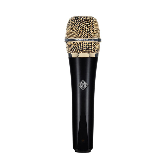 Telefunken M80 Supercardioid Handheld Dynamic Microphone Black with Gold Grille