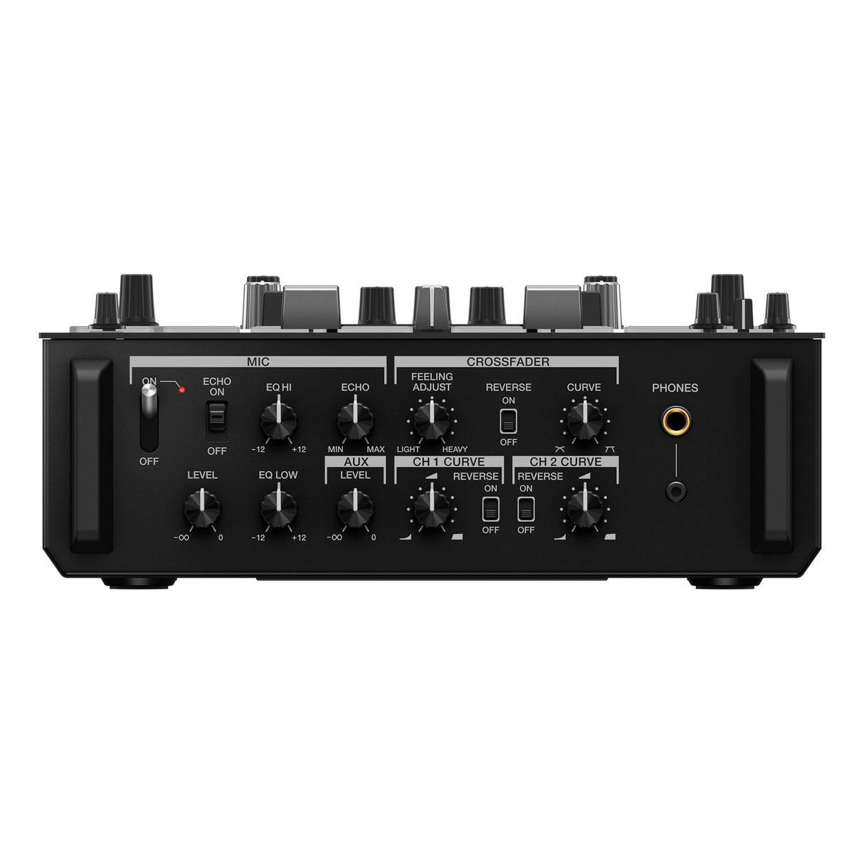 Pioneer DJ DJM-S11 Professional Scratch Style 2-Channel DJ Mixer, Black