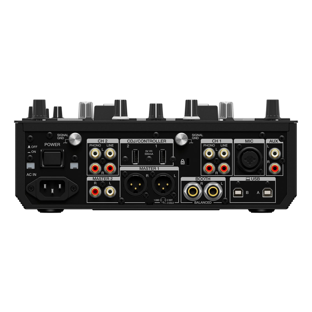 Pioneer DJ DJM-S7 Scratch-Style 2-Channel DJ Mixer Black