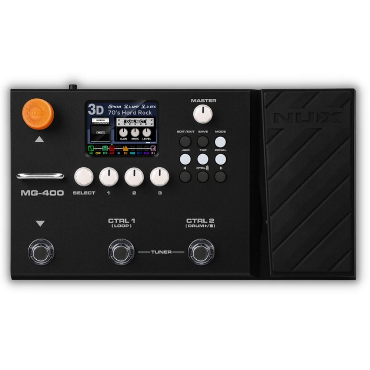 Nux MG-400 Modeling Guitar and Bass Processor (Used) - used