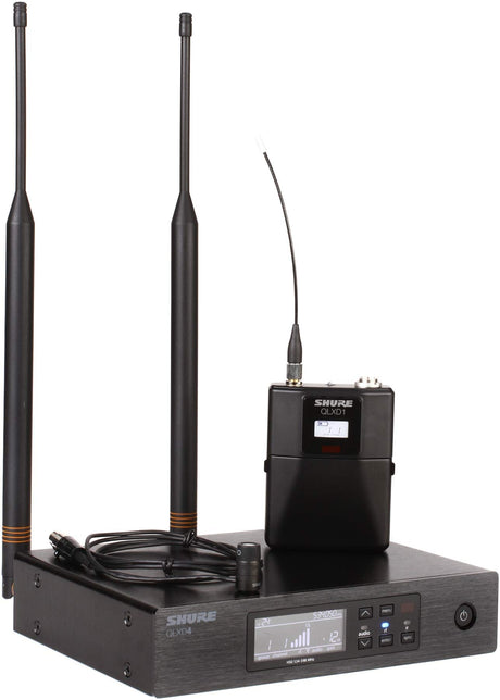 Shure QLXD14/83 Wireless Lavalier Microphone System with WL183 - G50: 470 - 534 MHz