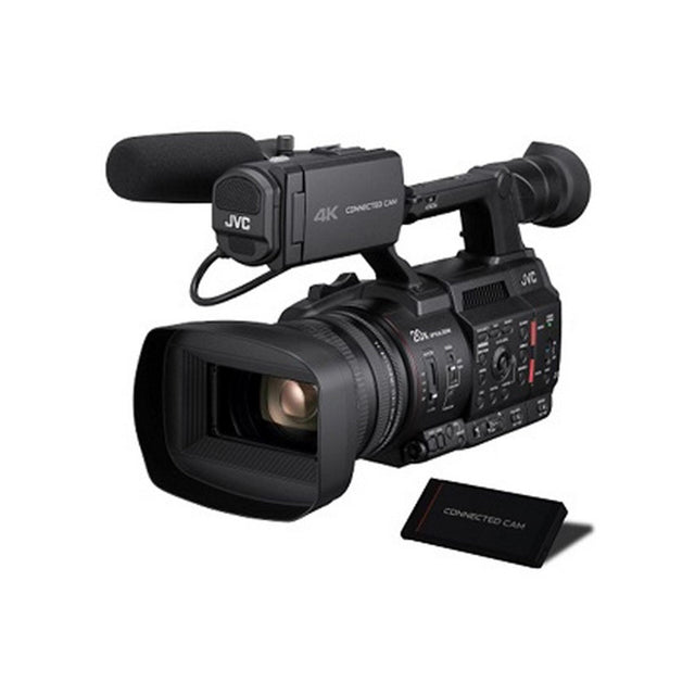 JVC GYHC500MC 4K Pro Camcorder with Media Adapter