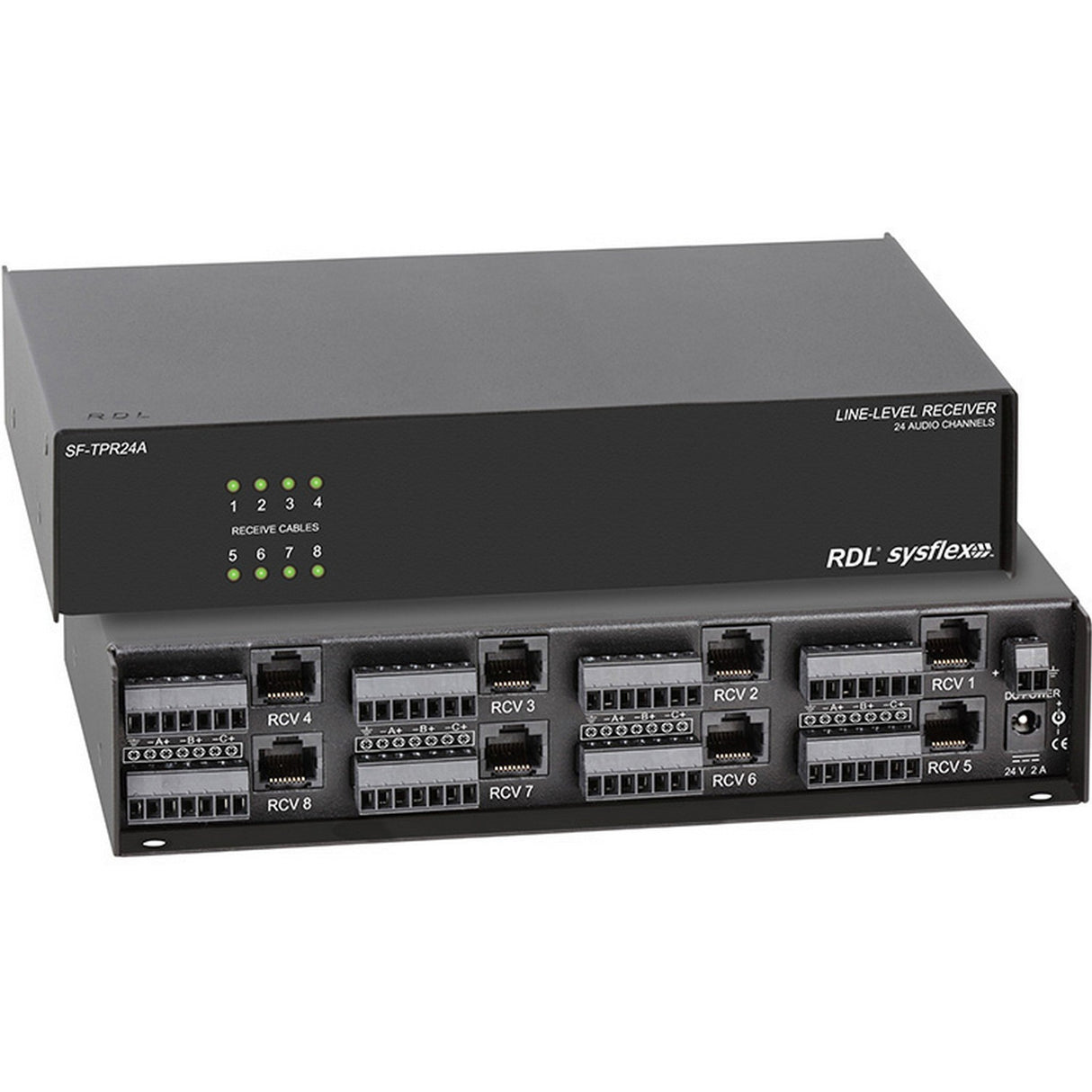 RDL SF-TPR24A Twisted Pair Format-A Line-Level Receiver