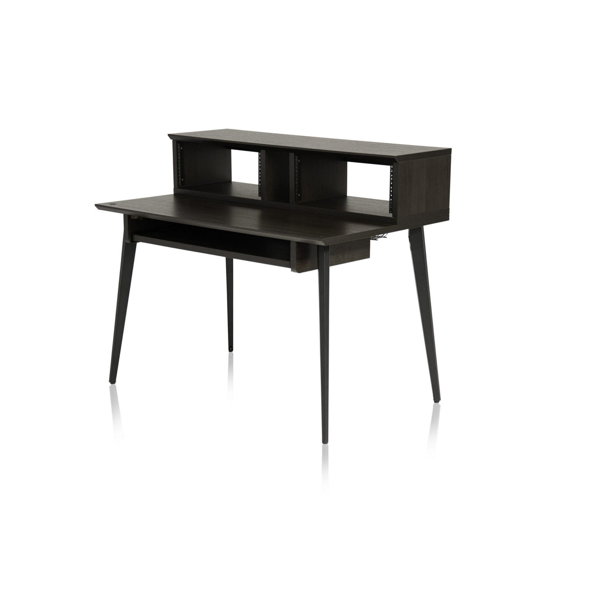 Gator GFW-ELITEDESK-BRN Elite Series Furniture Desk Walnut Brown Finish