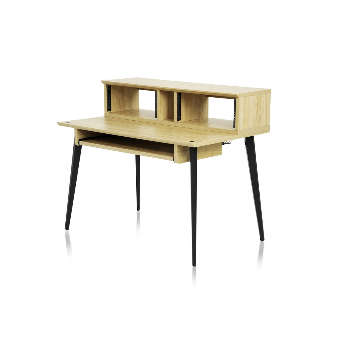 Gator GFW-ELITEDESK-MPL Elite Series Furniture Desk Natural Maple Matte Finish