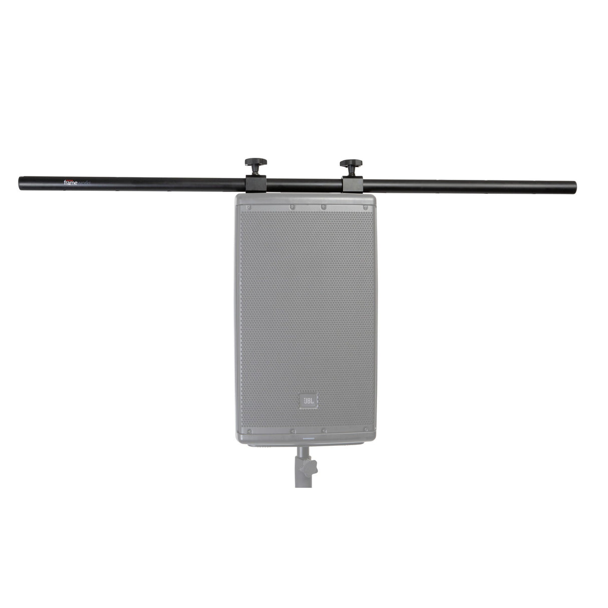 Gator GFW-LIGHTSPKFLYMT Lighting Crossbar for Speakers with Fly Points