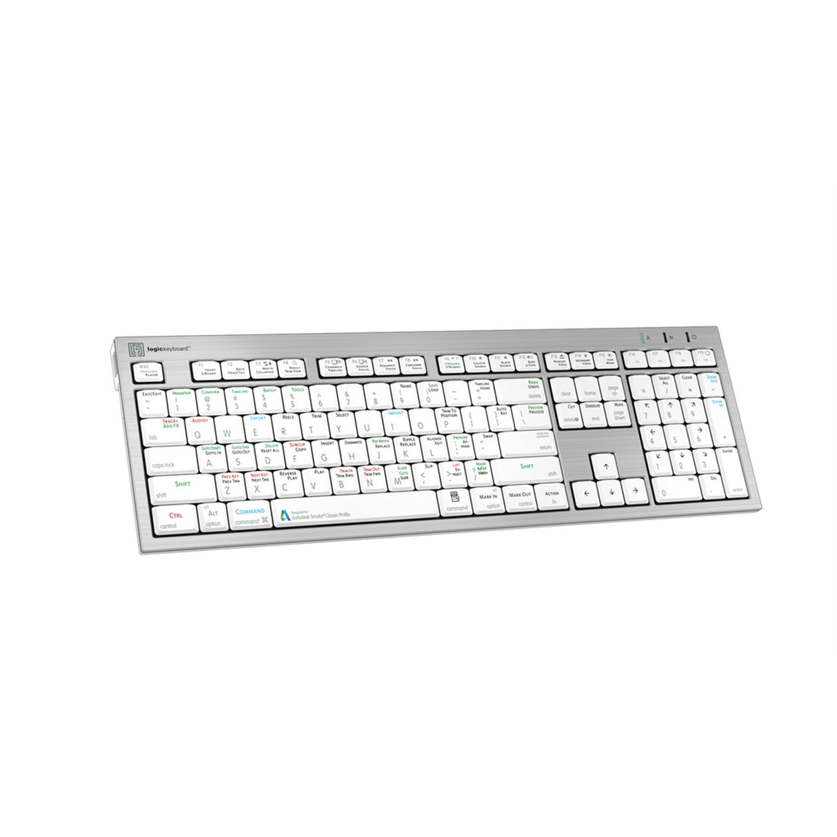 Logickeyboard LKB-SMOKE-CWMU-US SMOKE Mac ALBA Keyboard