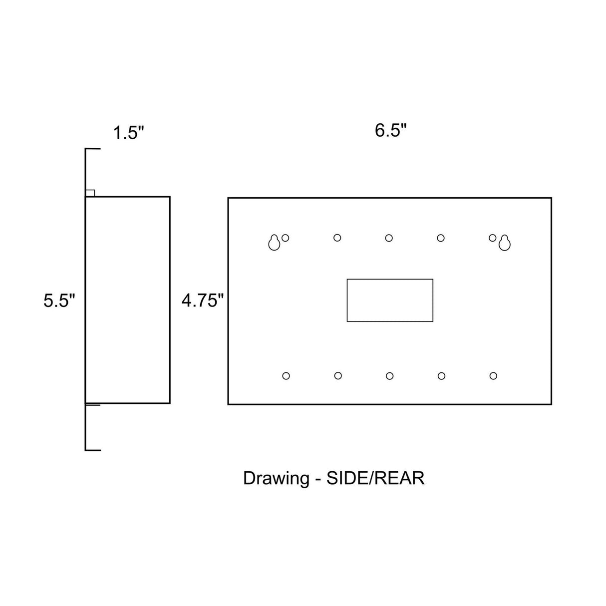 American Recorder ’APPLAUSE’ LED Lighted Sign Blue