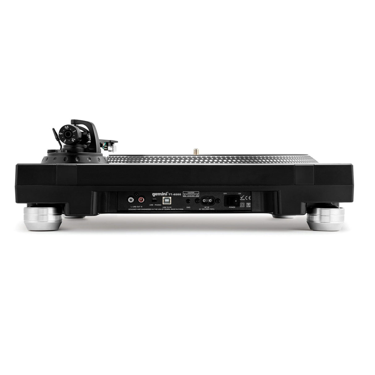 Gemini TT-4000 High-Torque Direct Drive Professional Turntable