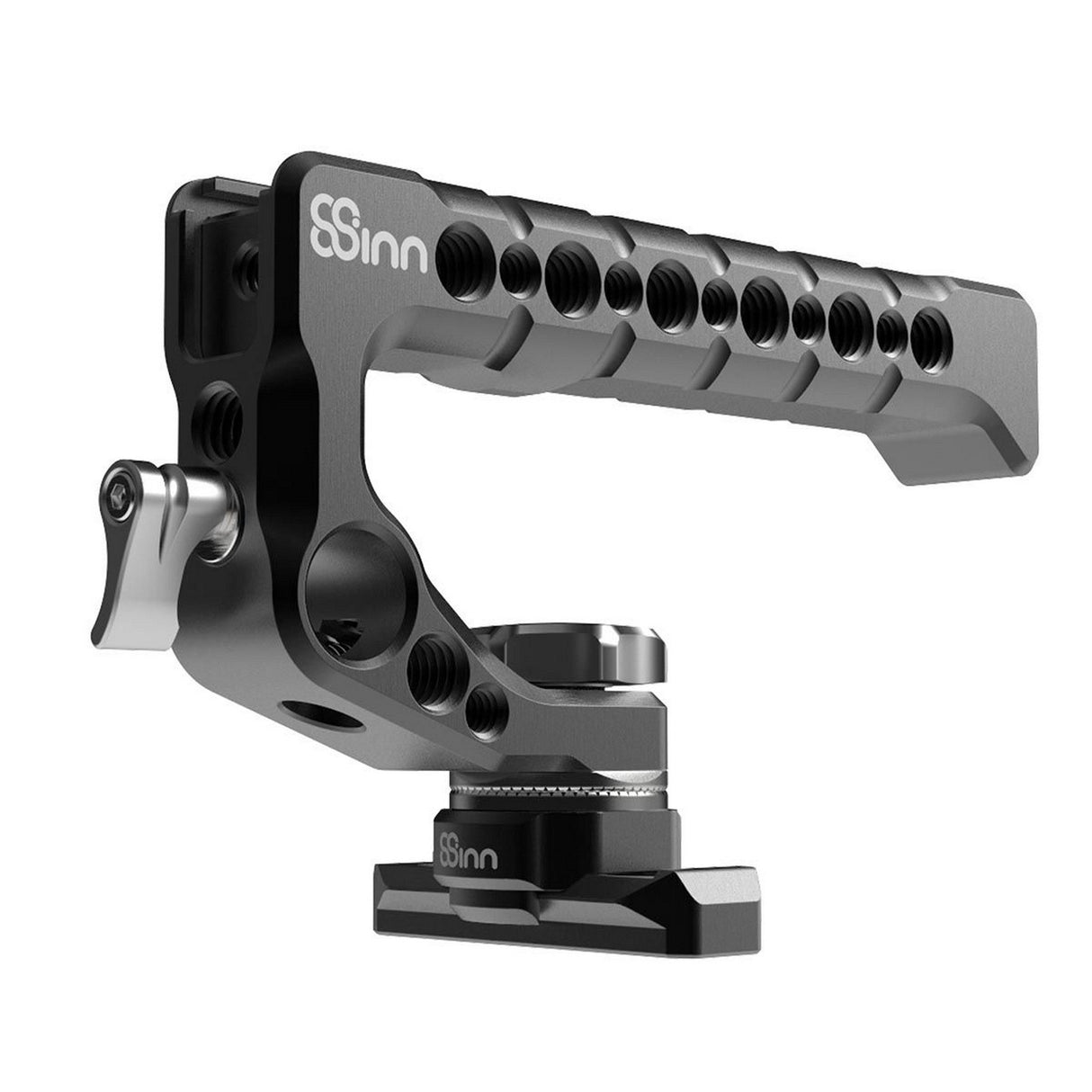 8Sinn 8-THSV2 + 8-ANR28MMM + 8-SNR60MM Top Handle with Arri NATO Rosette 28mm Mount and Safety NATO Rail 60mm Scorpio