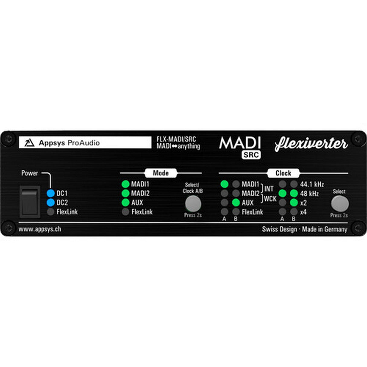 Appsys ProAudio Flexiverter FLX-MADI/SRC-COAX MADI Converter with SRC
