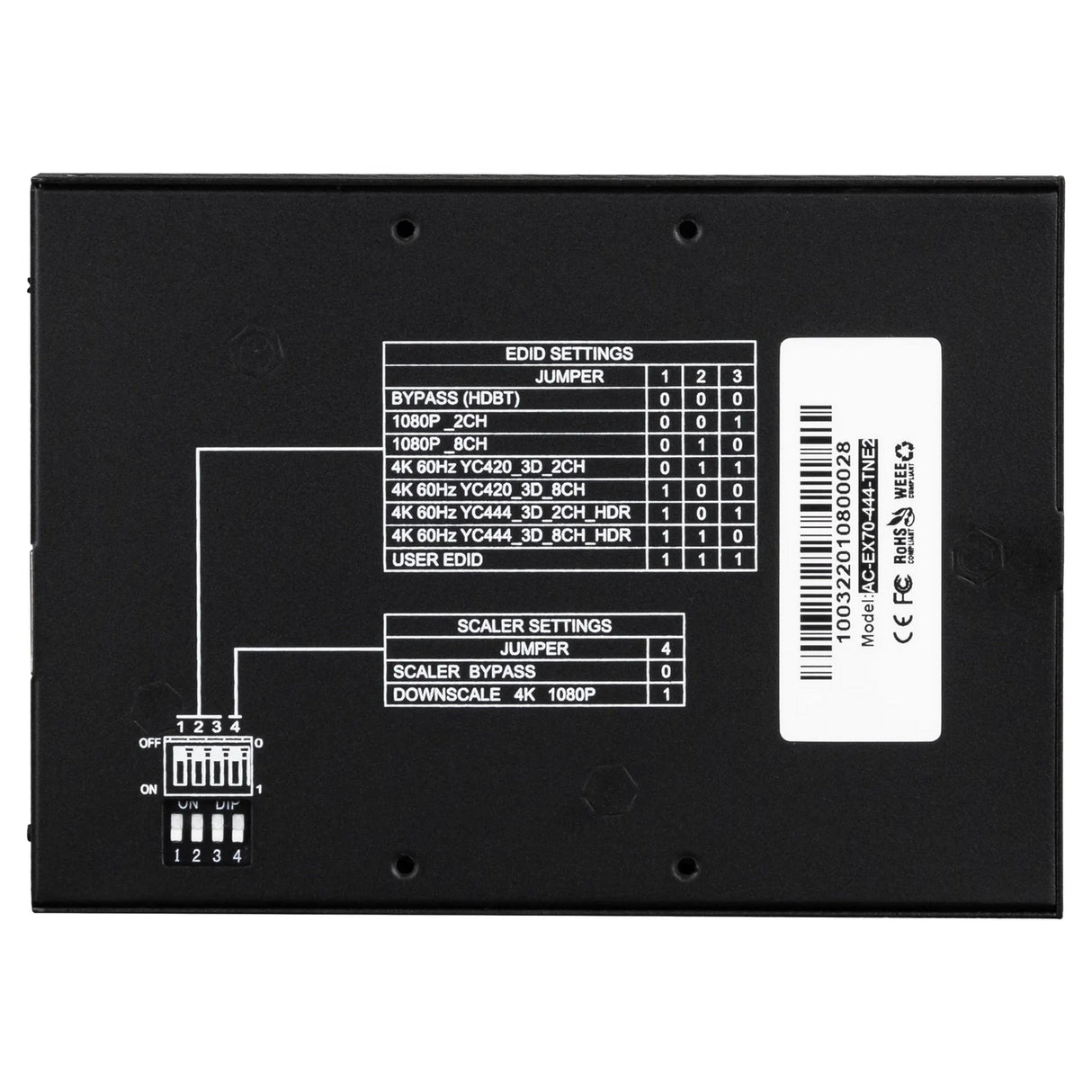 AVPro Edge AC-EX70-444-TNE 70M 18Gbps HDBaseT Transmitter