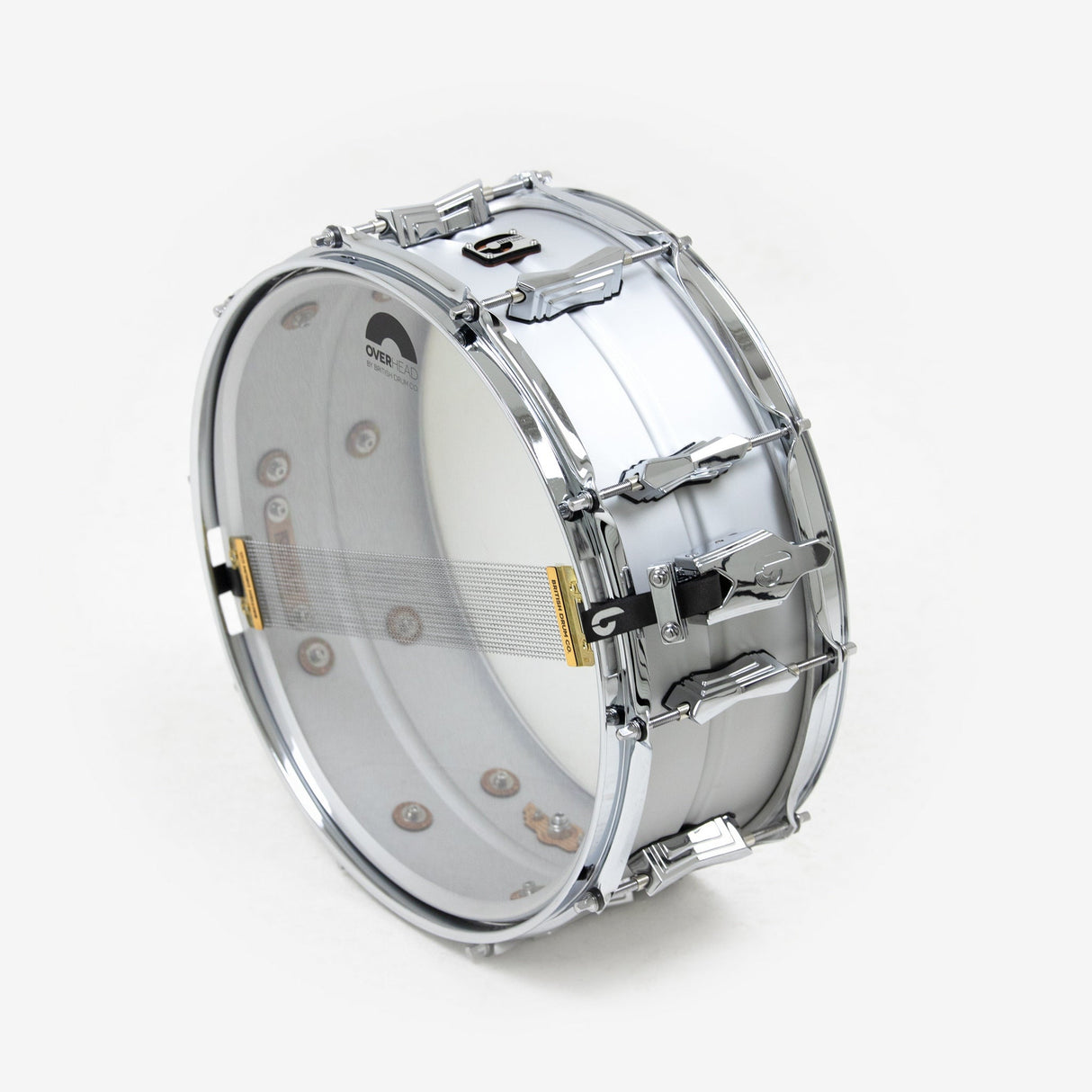 British Drum Co AV-14-55-SN Aviator Series Aluminum Snare Drum