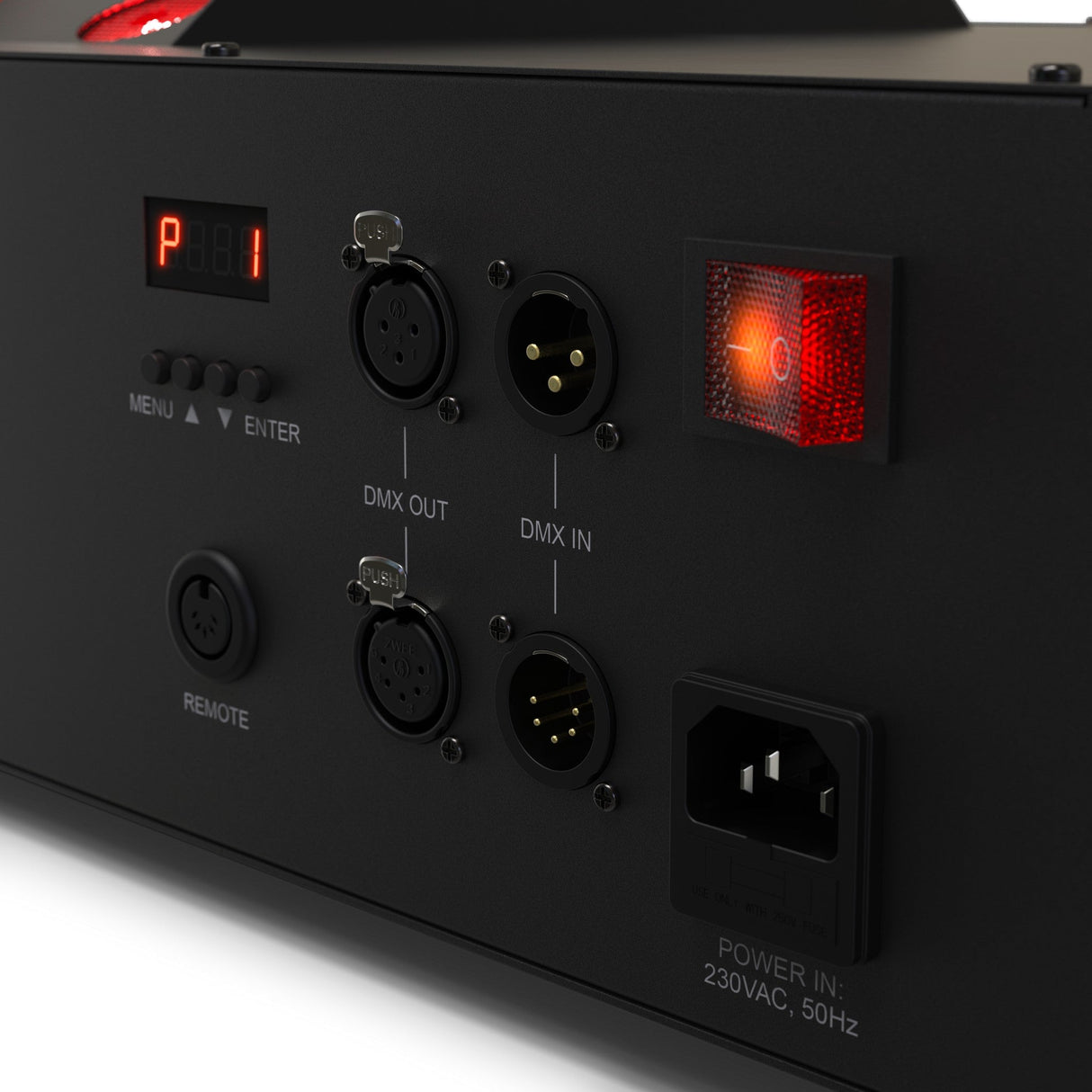 Chauvet DJ Geyser Move Fog Machine with RGBA + UV LED Zones