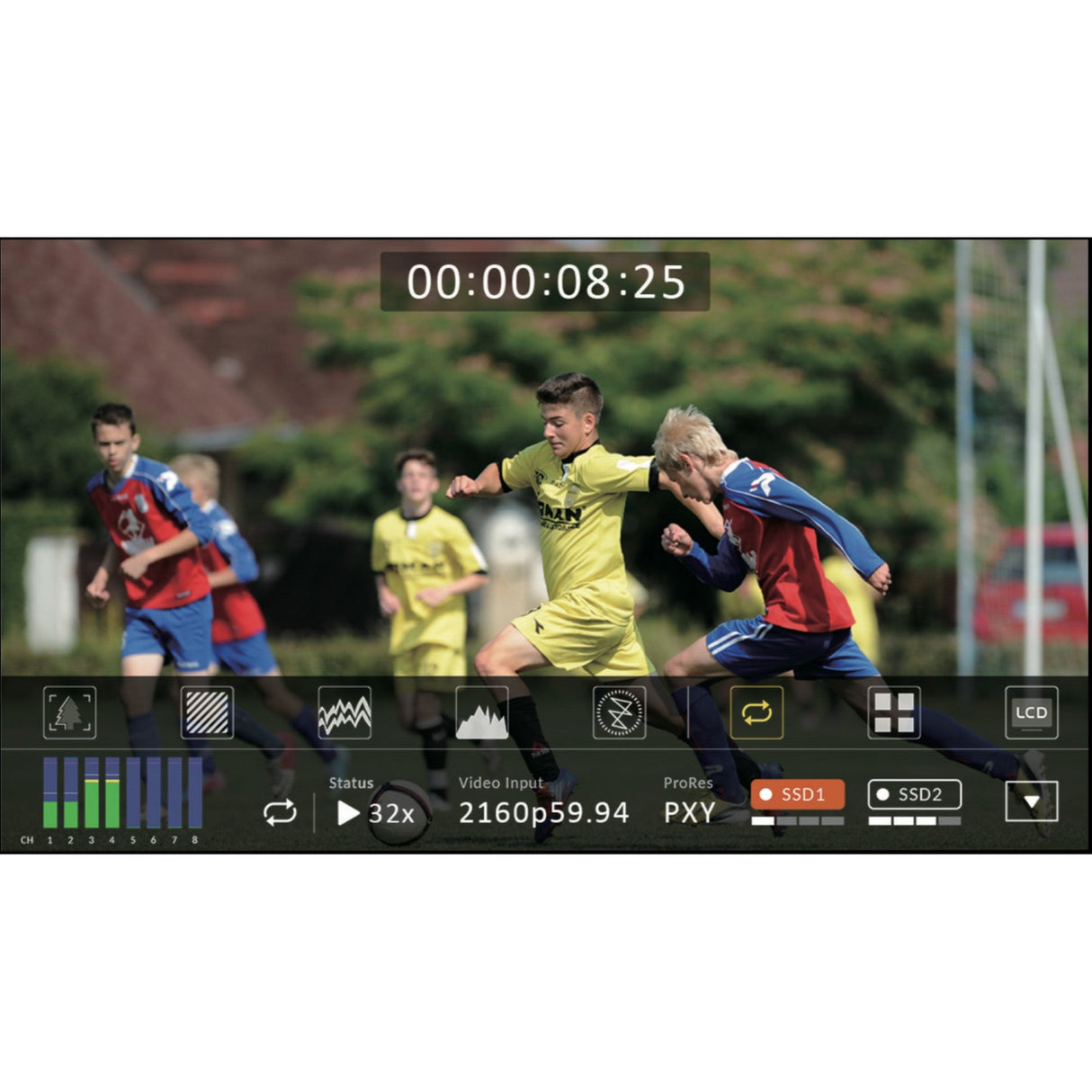 Datavideo HDR-90 ProRes 4K Video Recorder 1U Rackmountable