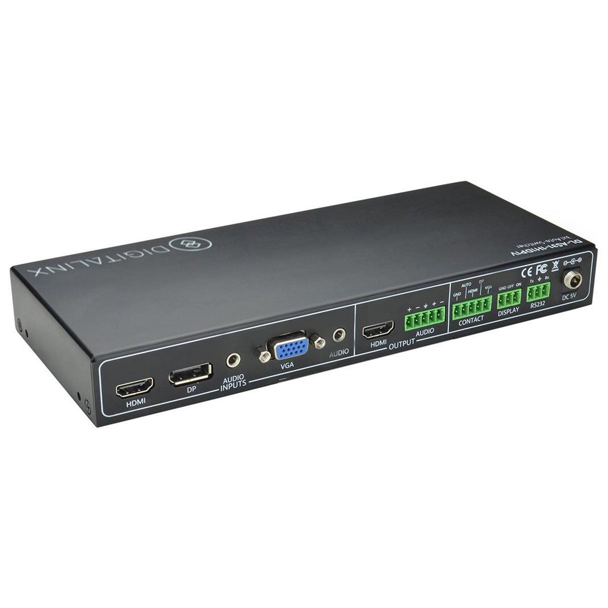 DigitaLinx DL-AS31-1H1DP1V 3 x 1 Auto Switcher with HDMI Display Port and VGA Inputs