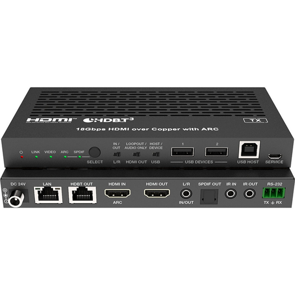 DVDO DVDO-Xtend-Pair3.0E HDMI at 4K60 Over Ethernet with HDBaseT 3.0