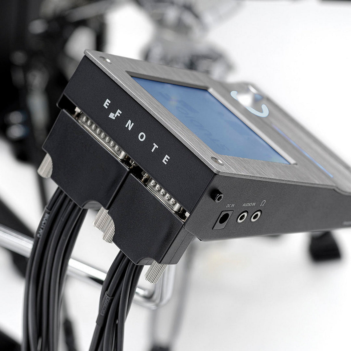 EFNOTE 3X Acoustic Designed Electronic Drum Set Black Oak Wrap