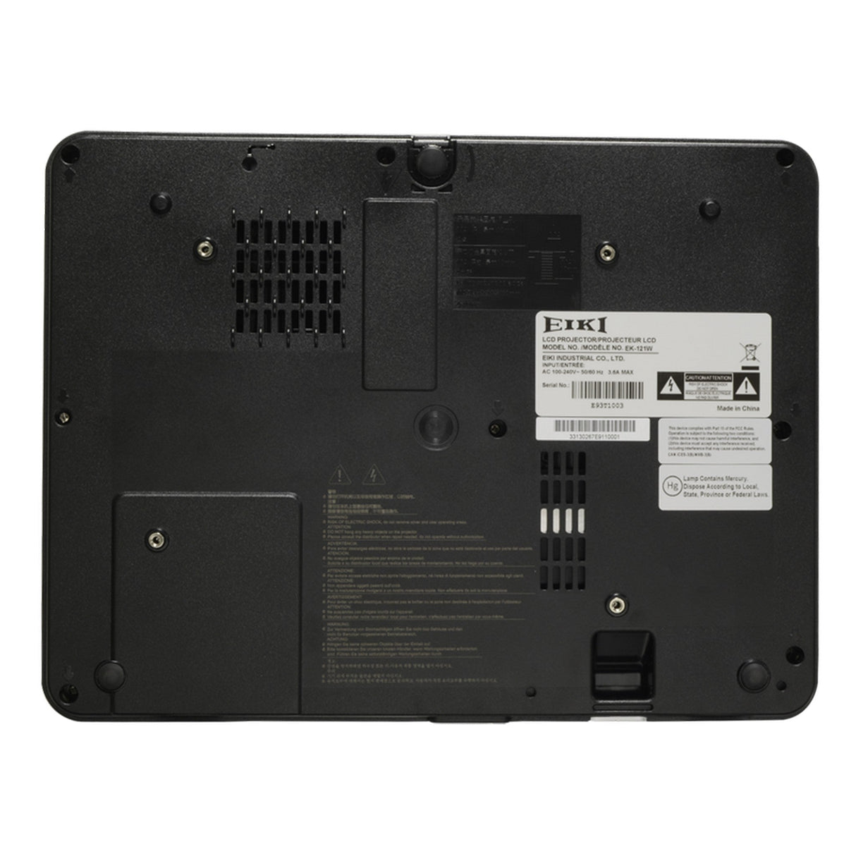 Eiki EK-131W 5000 Lumens WXGA 3LCD Projector