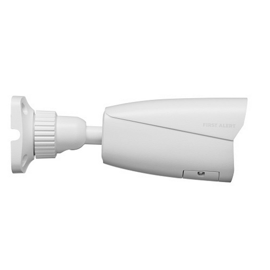 First Alert CX4BE08F28PW 8MP AI Bullet Camera With 2.8mm Fixed Lens