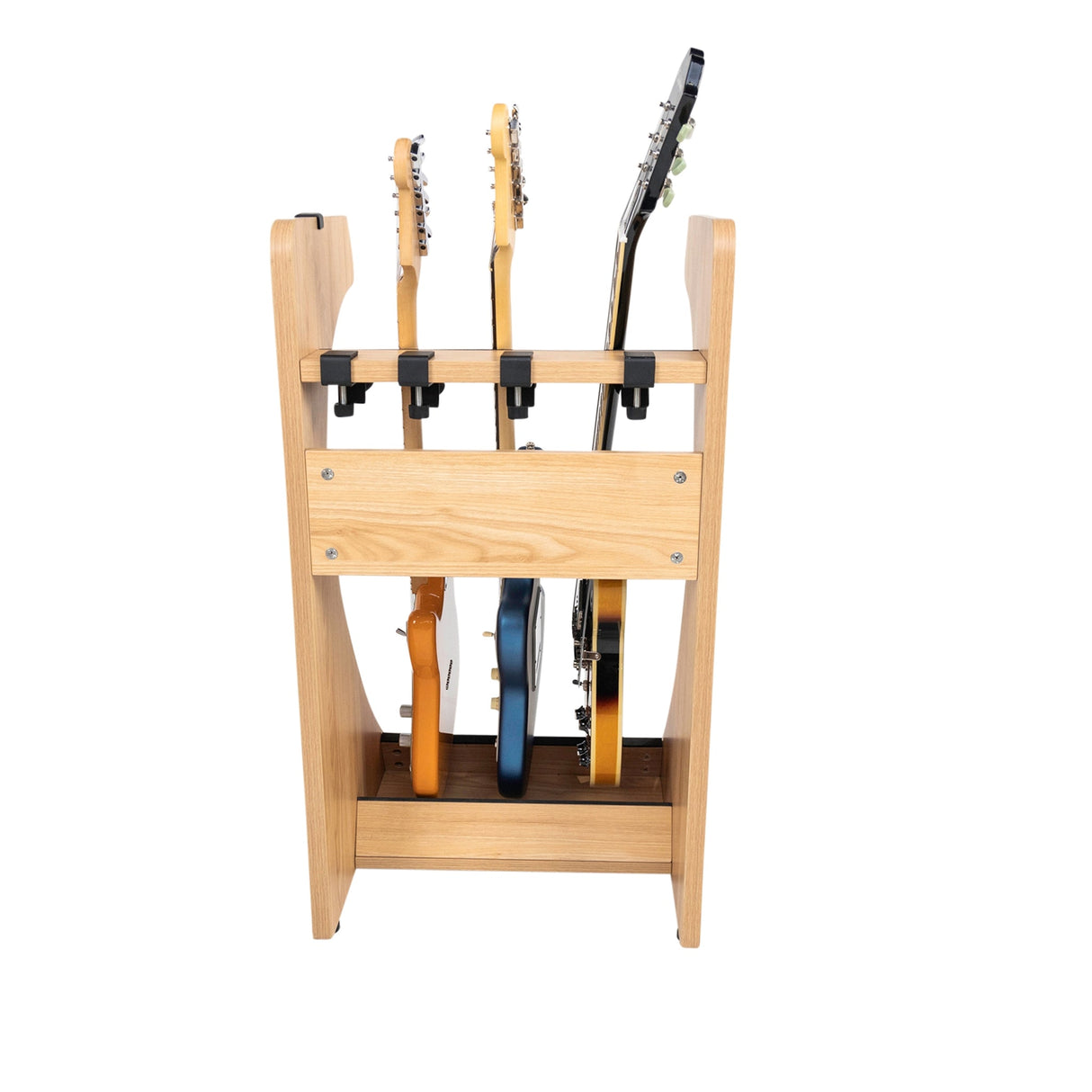 Gator GFW-ELITEGTR3RK-MPL Frameworks Elite Series 3/4-Space Guitar and Instrument Case Combo Rack Maple - accessories