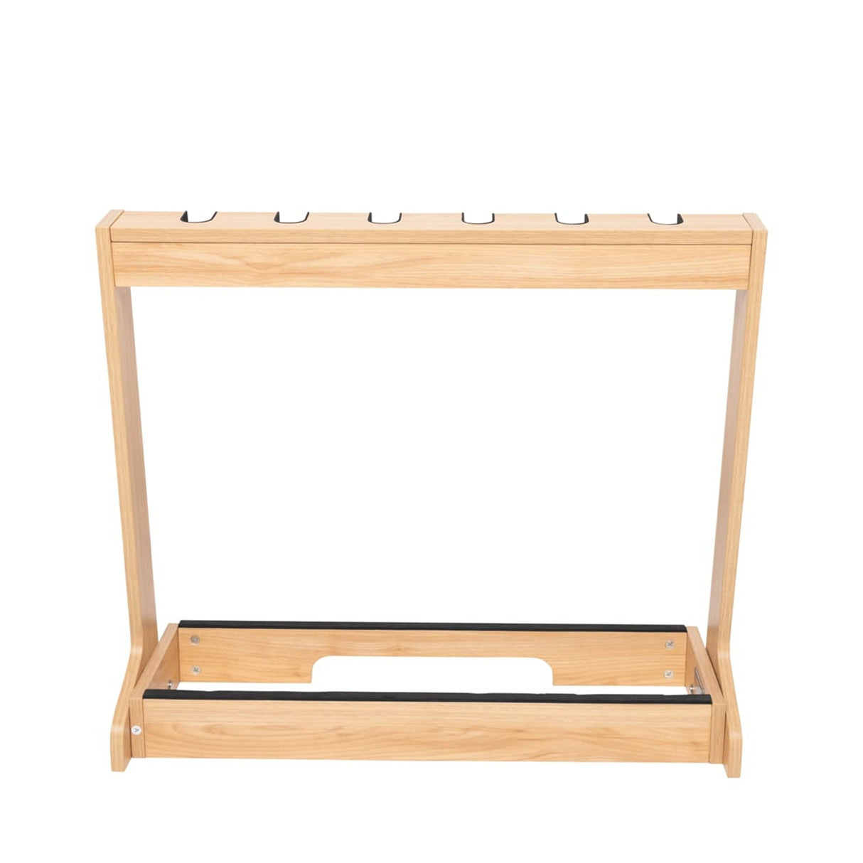 Gator GFW-GTR-WD6RK-MPL Frameworks Wooden Guitar Rack for 6 Guitars Maple - accessories