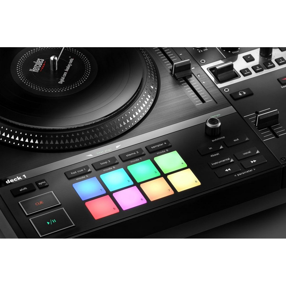 Hercules DJControl Inpulse T7 2-Channel DJ Controller for Serato and Djuced