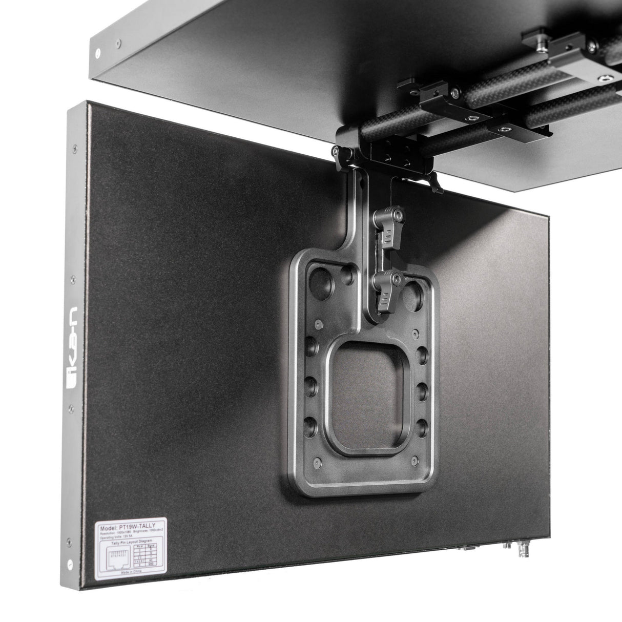 Ikan PT419W-TM-TK 19-Inch Teleprompter with Widescreen Script Monitor, Talent Monitor, and Travel Kit