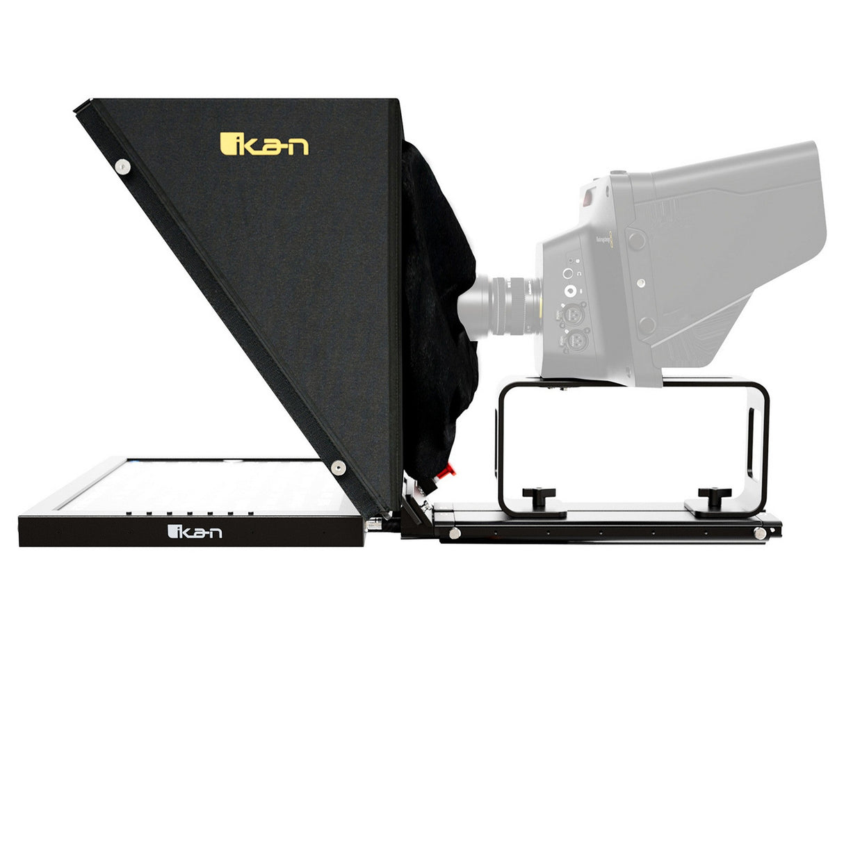 Ikan 15-Inch Teleprompter Pedestal and Dolly Turnkey System