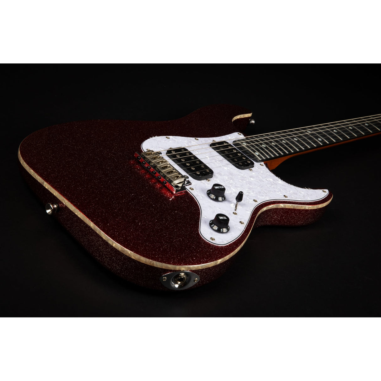 JET Guitars JS-500 Canadian Maple Basswood Electric Guitar with HH Alnico Pickup - guitar