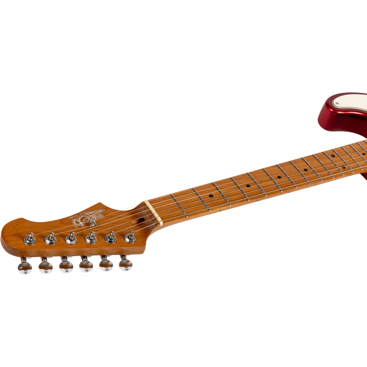 Jet Guitars JT-300 CAR P90 Electric Guitar, Candy Red Finish