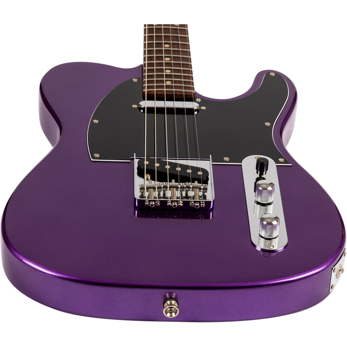Jet Guitars JT-300 PLM R Electric Guitar, Plum Finish