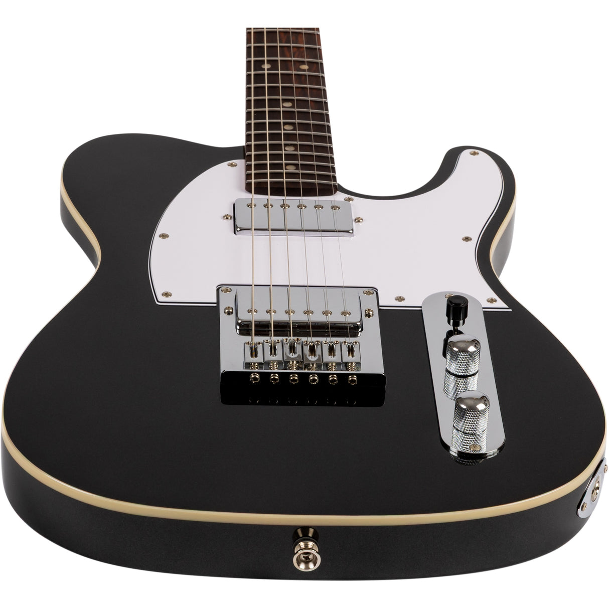Jet Guitars JT-350 BKM H Electric Guitar, Metallic Black Finish