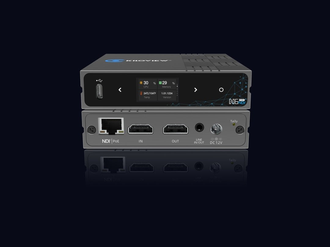 Kiloview N6 1080p60 HDMI Full NDI Bi-Directional Converter