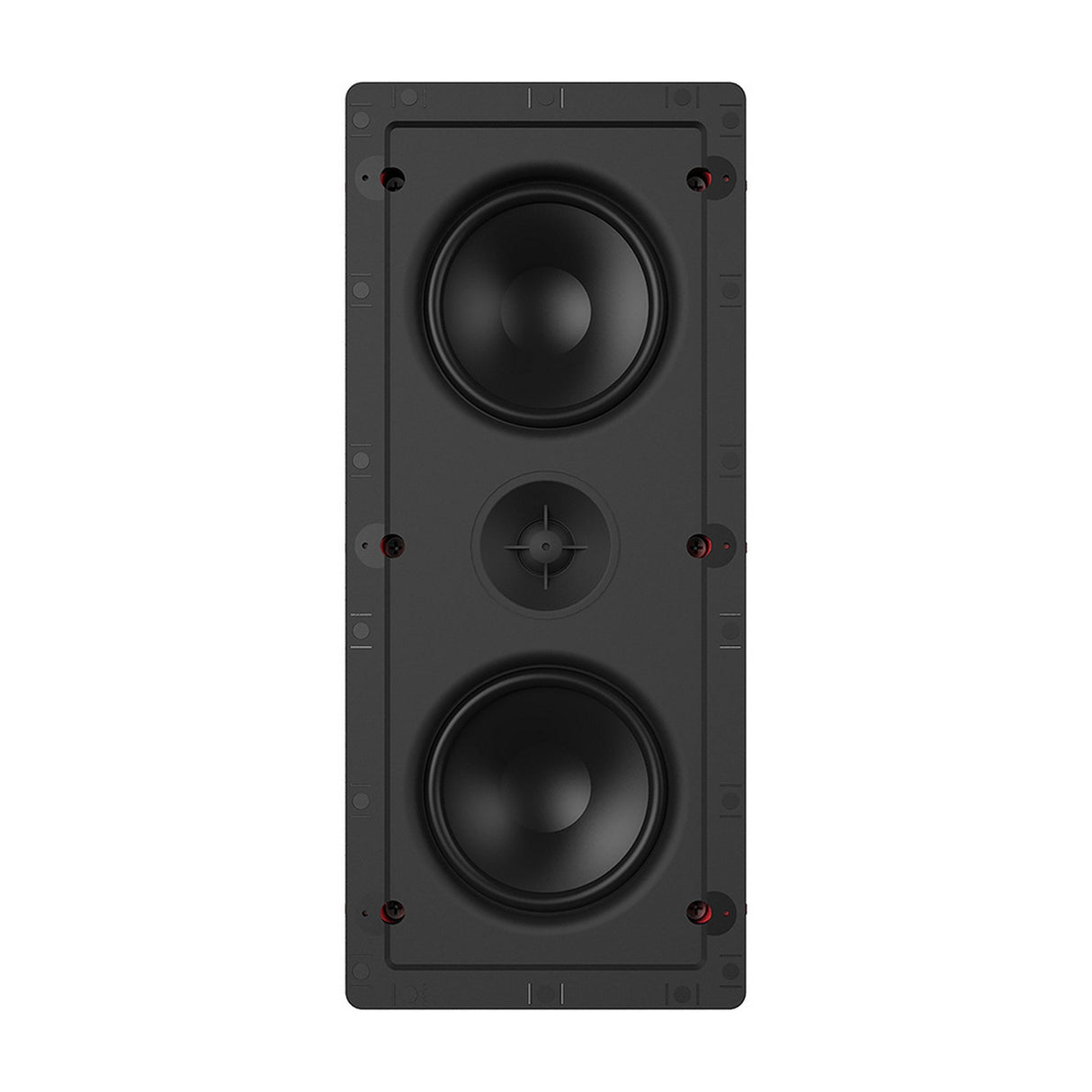 Klipsch DS-250W Designer Series LCR In-Wall Speaker with 5.25-In Polypropylene Woofers, White