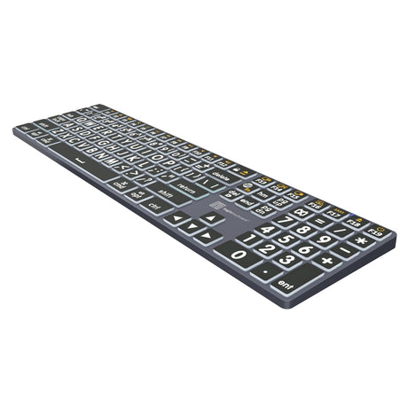 Logickeyboard Mac TITAN Large Print Slimline Keyboard