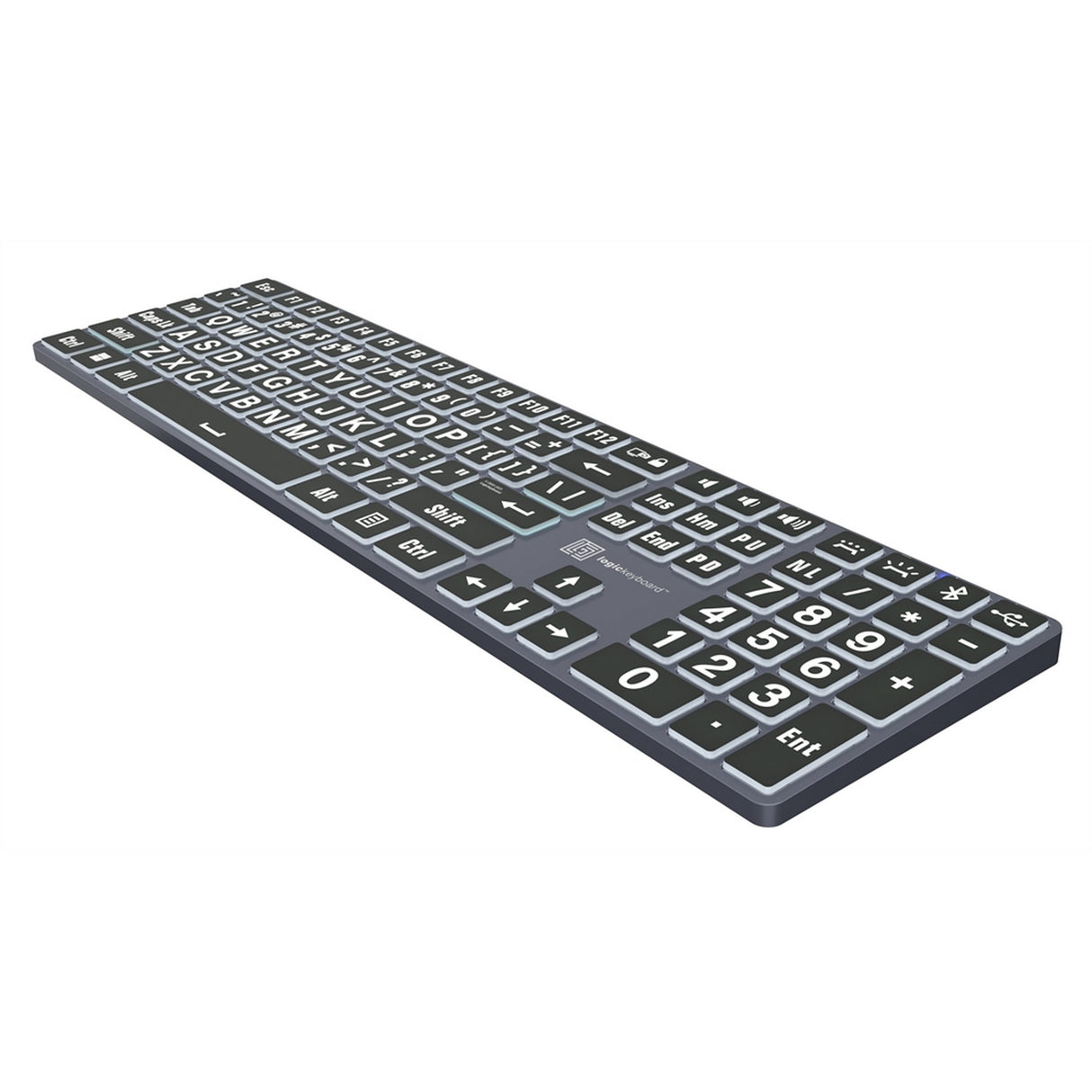 Logickeyboard Windows TITAN Large Print Slimline Keyboard