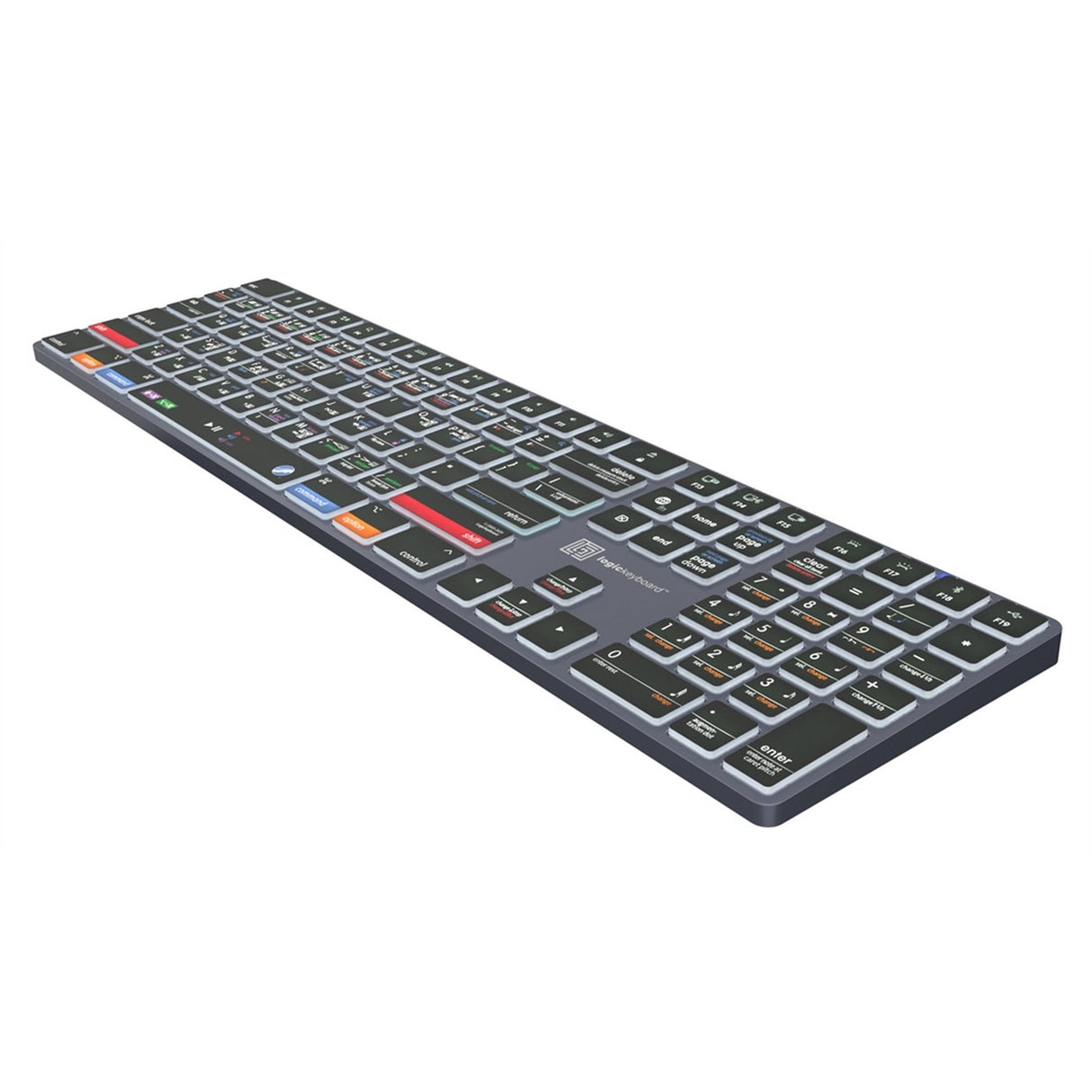 Logickeyboard Mac MakeMusic Finale TITAN Wireless Backlit Keyboard