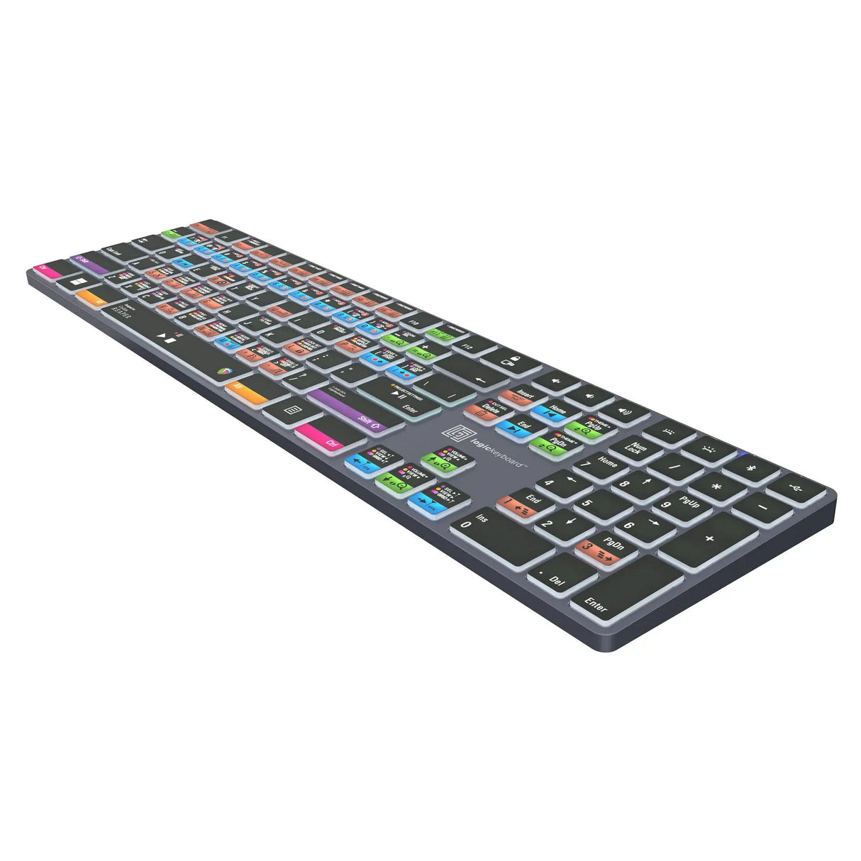 Logickeyboard TITAN Wireless Backlit Keyboard for Cockos Reaper US Windows