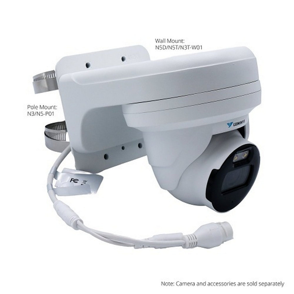 Luminys N3T-8LA2 8MP Network Dual-Light Fixed Turret Camera