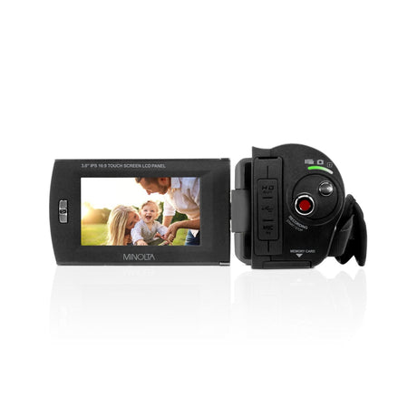 Minolta MN4K30NV 4K Ultra HD 30 MP Night Vision Camcorder Gunmetal