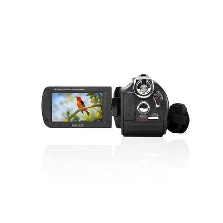Minolta MN4K40NV 4K Ultra HD 30 MP Night Vision Camcorder Black