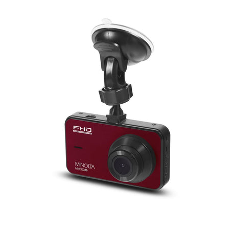 Minolta MNCD330 1080p Car Camcorder with 3.0-Inch LCD Monitor Red