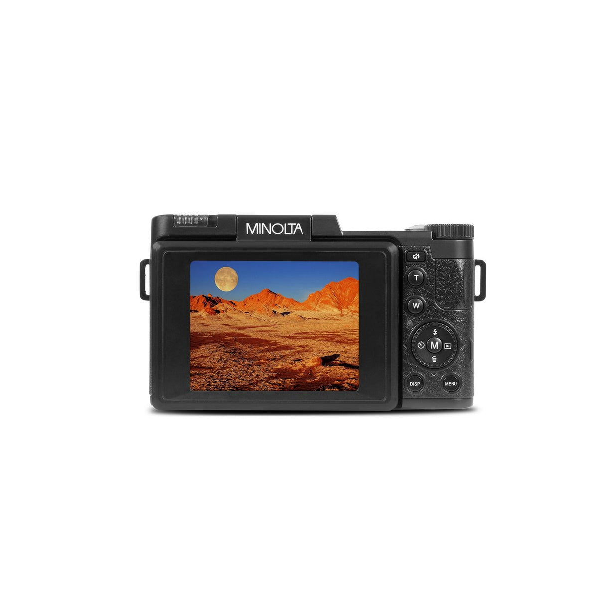 Minolta MND30 30 MP 2.7K Ultra HD Digital Camera Black