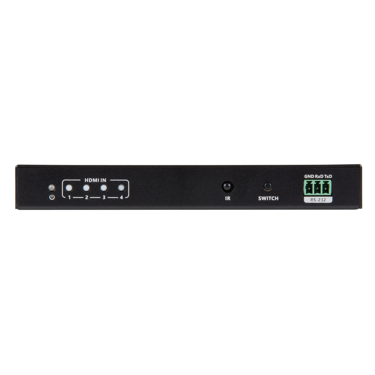 MuxLab 500513 HDMI 2.1 48Gbps 4x1 Switch with Audio De-Embedder