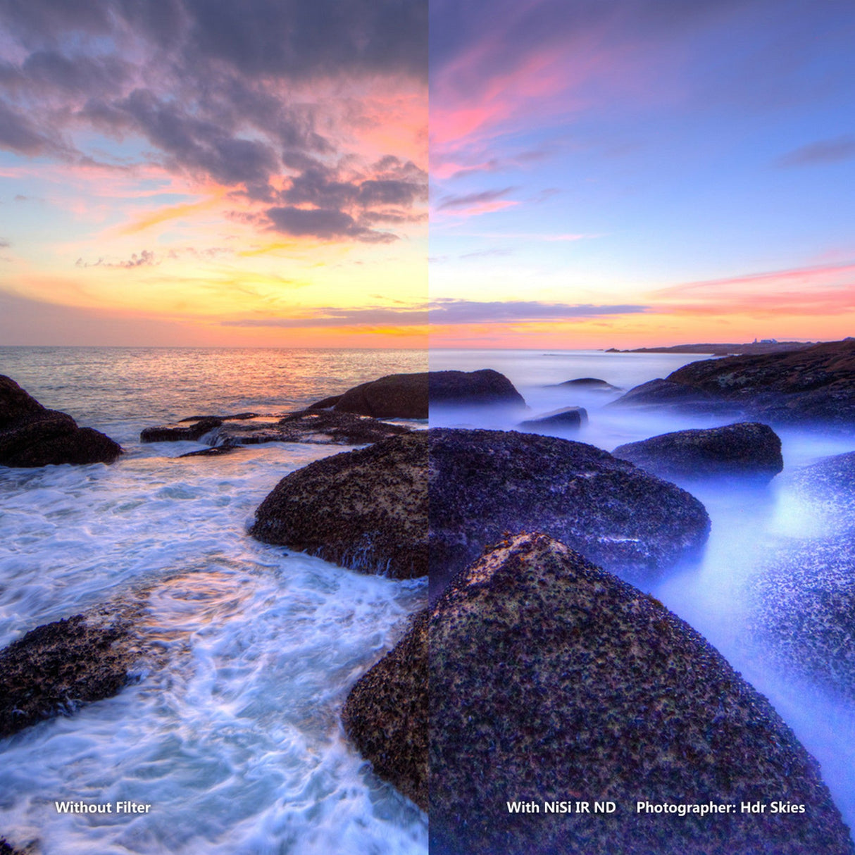 NiSi 100x100mm Nano IR Neutral Density filter ND32000 (4.5) 15 Stop Super Stopper