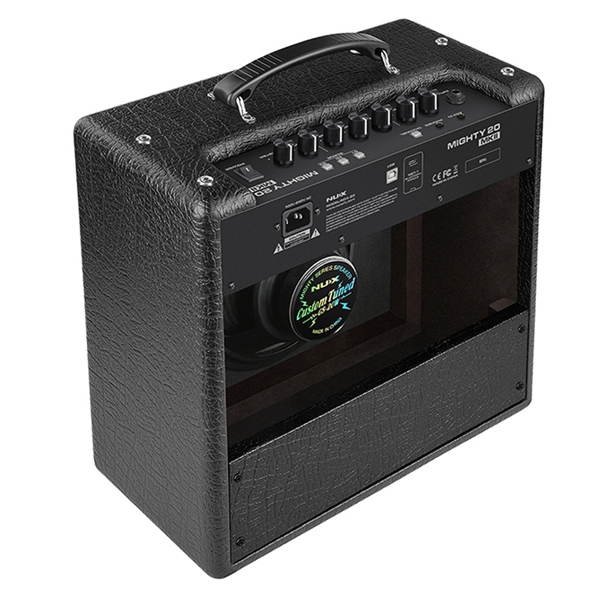 Nux Mighty 20 mkII 20W Bluetooth Digital Modeling Guitar Amplifier - amps